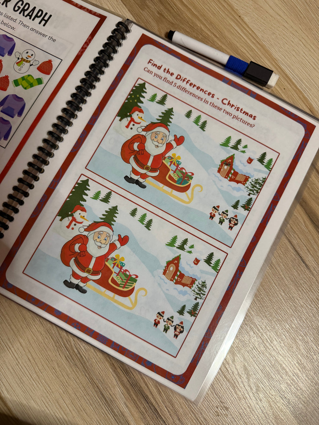 Winter Fun Activity Book