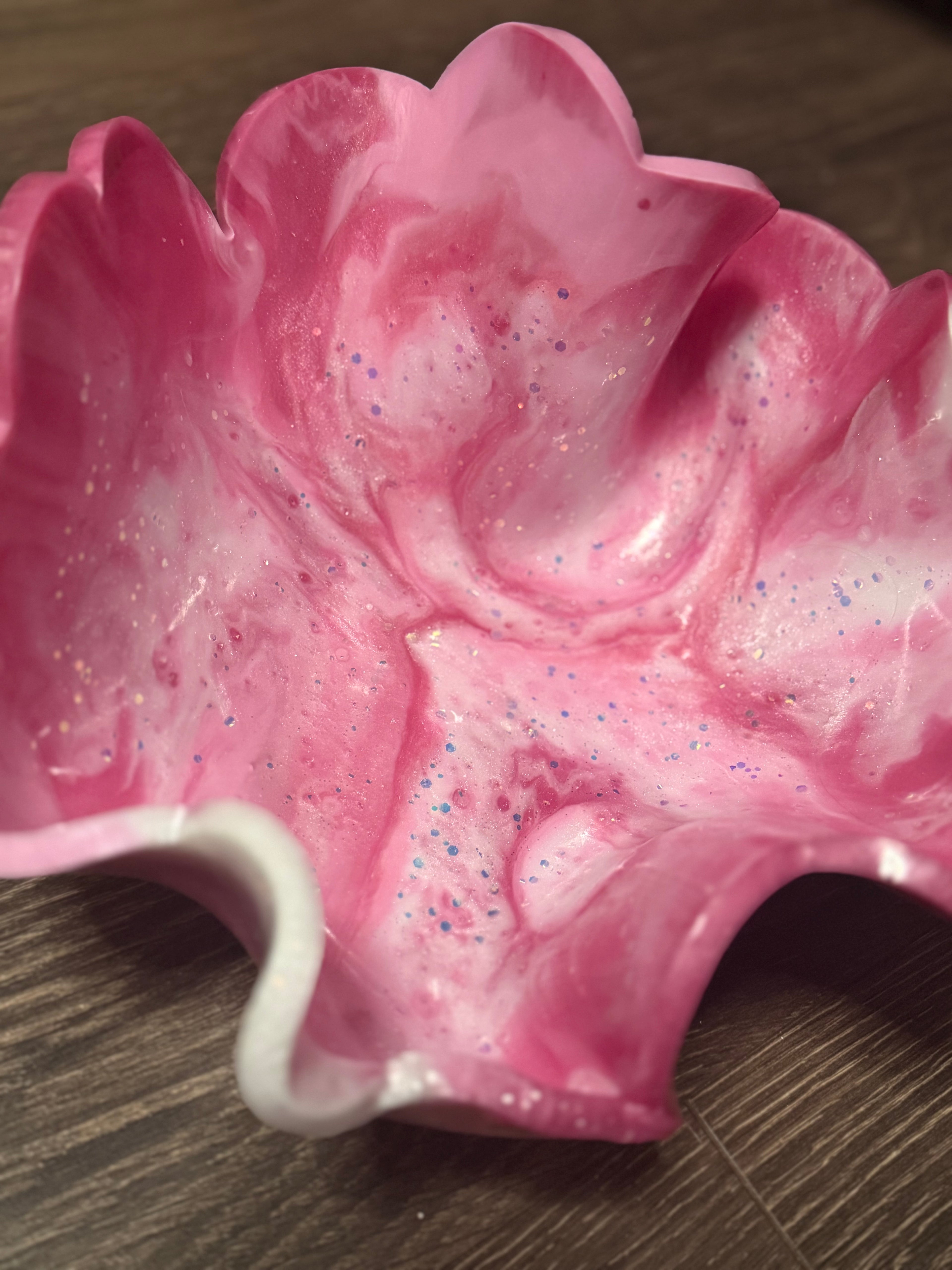 Handmade Marbled Candy Dish