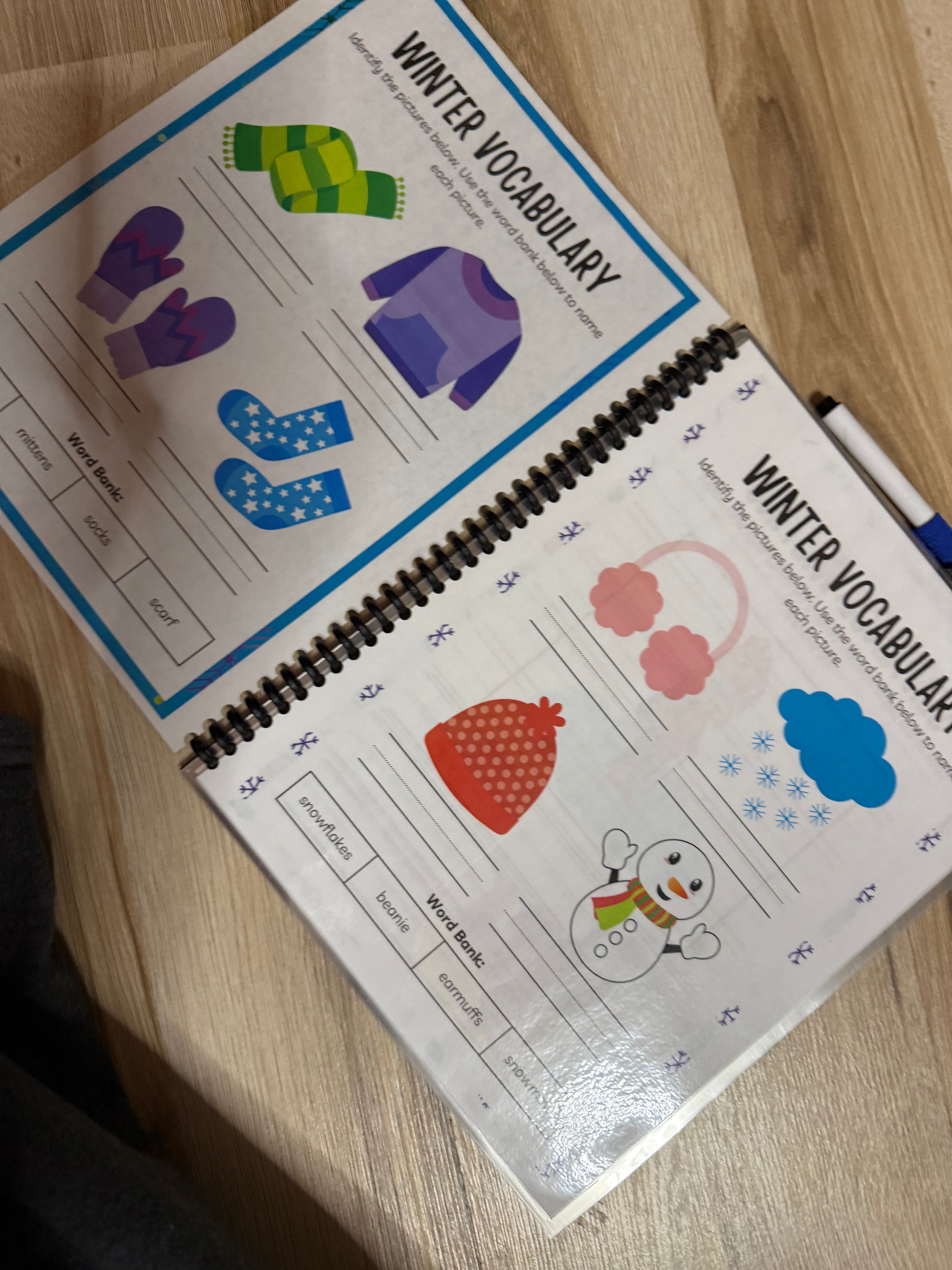 Winter Fun Activity Book