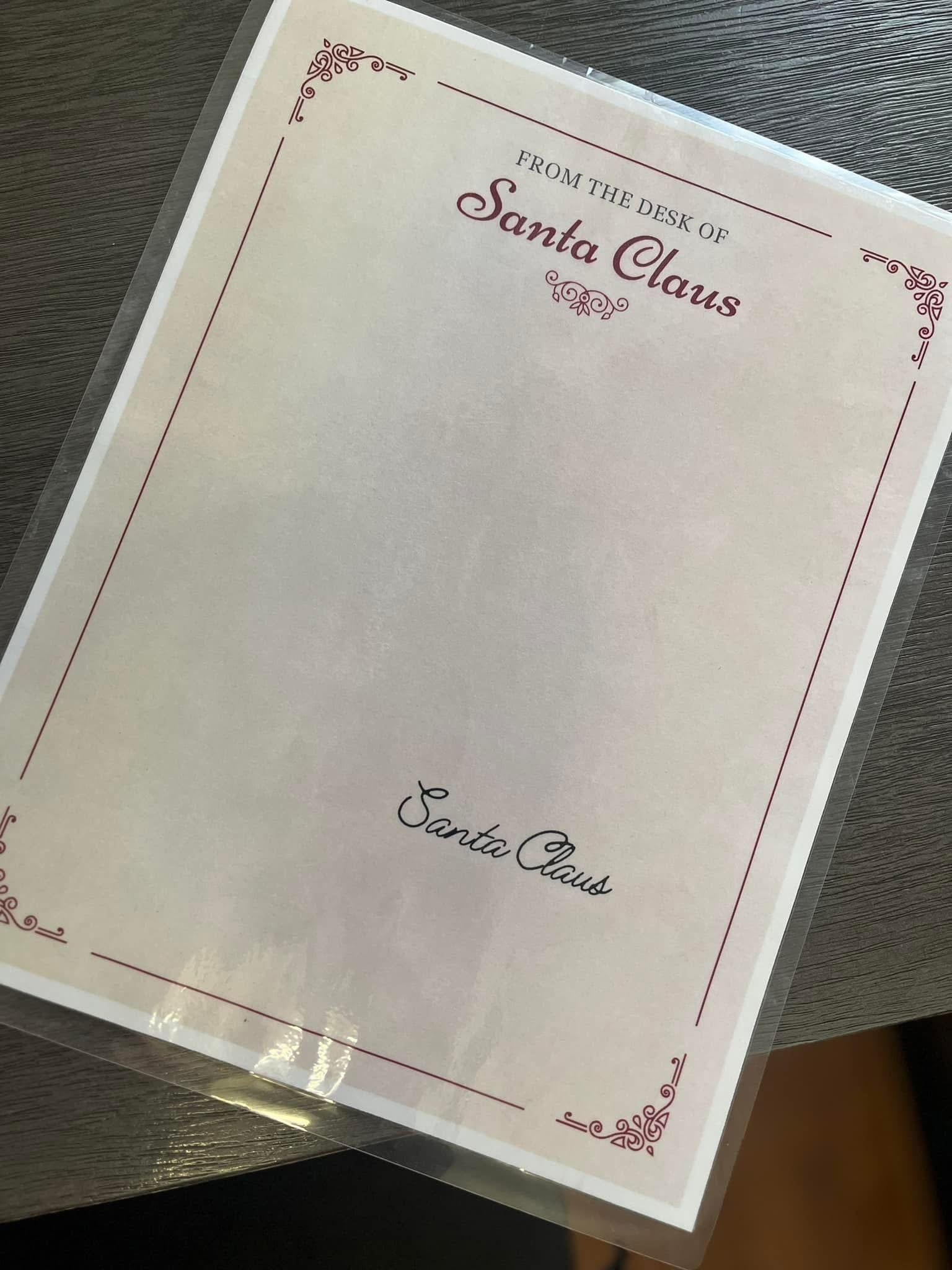 Dear Santa (with Santa Response)