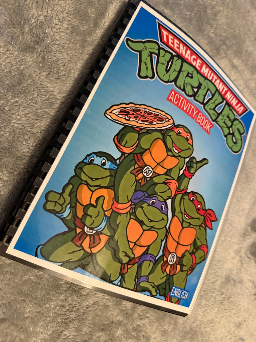 Teenage Mutant Ninja Turtles activity book