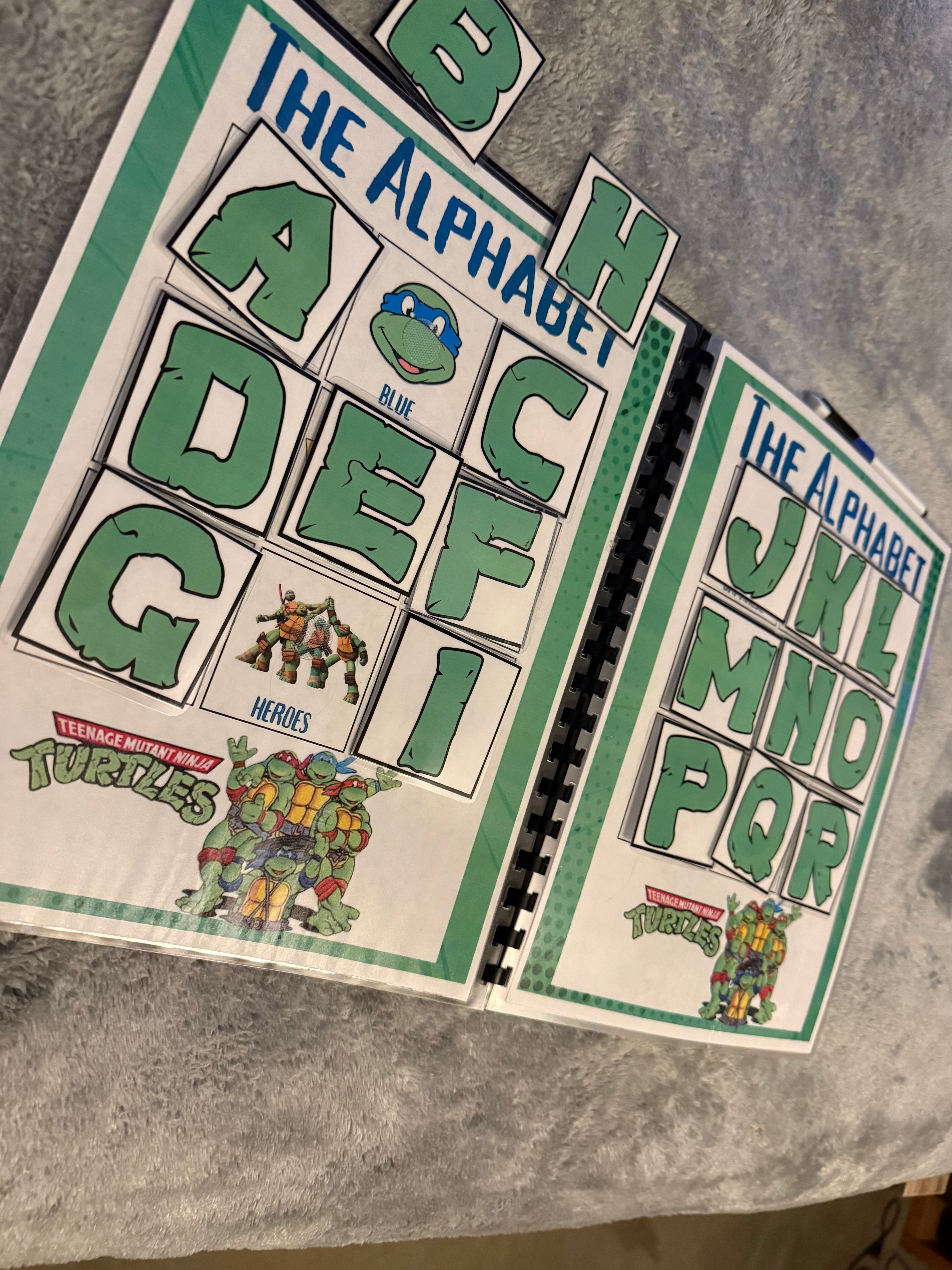 Teenage Mutant Ninja Turtles activity book