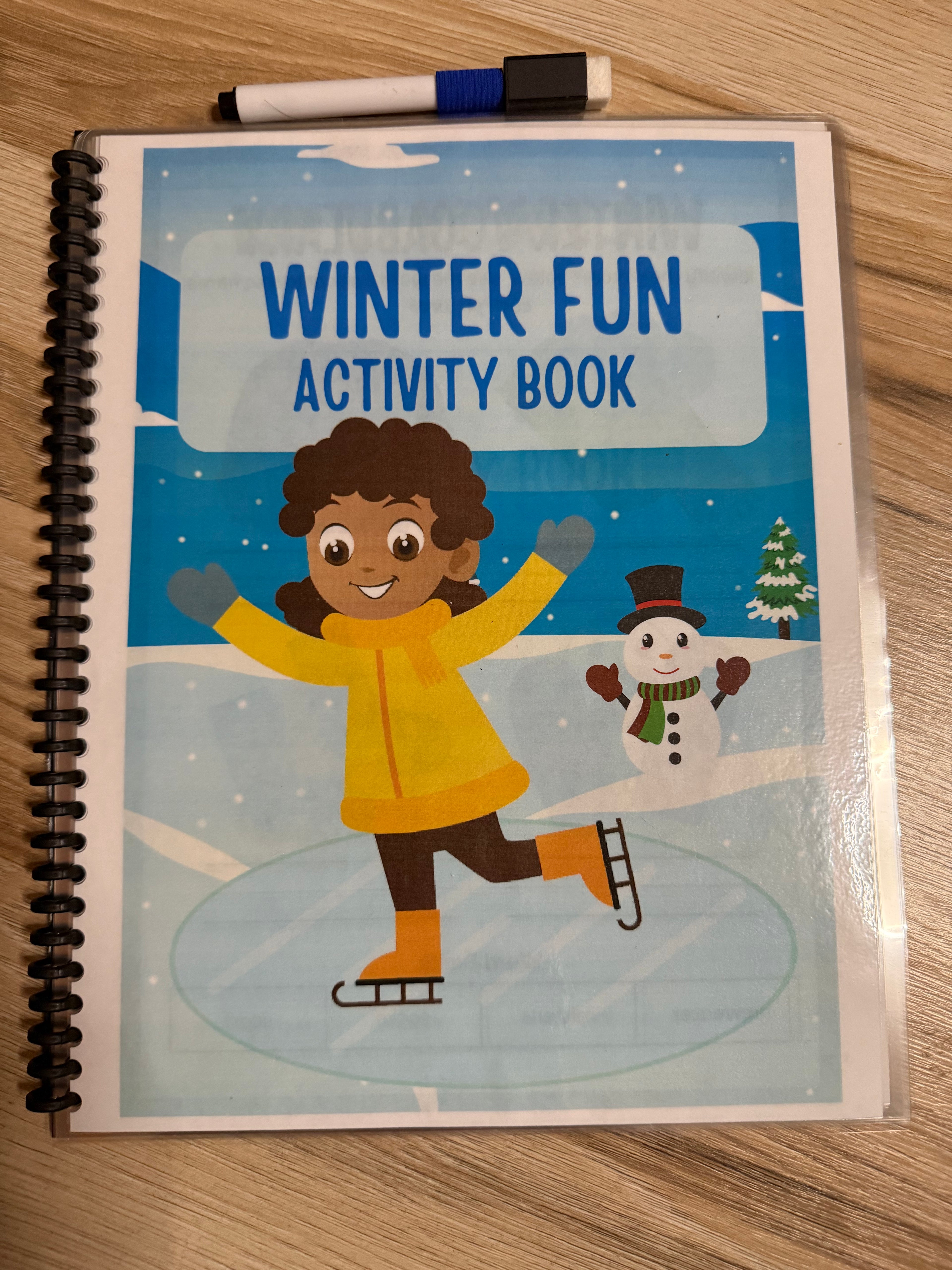 Winter Fun Activity Book